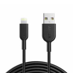 PowerLine II Data Sync Charging Cable Black