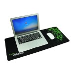 Gaming Mouse Pad Black/Green/White