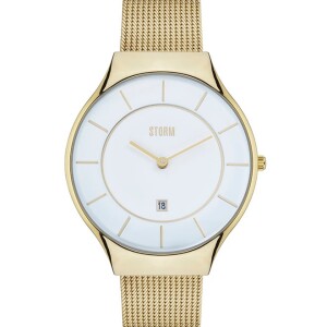 Women's Stainless Steel Analog Watch ST-47318/GD - 38 mm - Gold