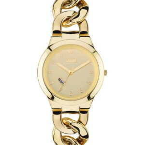 Women's Stainless Steel Analog Watch ST-47215/GD - 40 mm - Gold