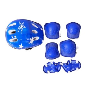 7-Piece Skateboard Gear Set In Blue For Safety While Riding For Your Little One ?20x13x3cm