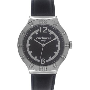 Women's Leather Analog Watch CLD039S/AA - 38 mm - Black