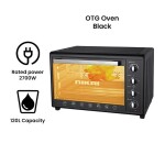 Counter Top Electric Oven 120 L 2700 W NT1201RCA1 Black