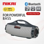 Portable Speaker System With Bluetooth And FM-Radio NBTS30 Black