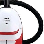Canister Hand Held Vacuum Cleaner 1.2 L 1400 W NVC2302A1 White/Red/Black