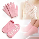 4-Piece Silicon Gel Gloves And Socks Set