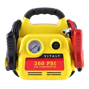 4-In-1 Jump Starter With Air Compressor