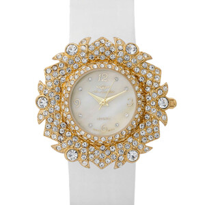 Women's Crystal Studded Analog Watch IN-82438