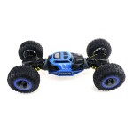 One Key Deformation Double Sided Stunt Rc Monster Rock Crawler Off-Road Truck Car Model Toy 32.5x17.5x9cm