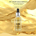 24K Luxury Gold Ampoule Face Serum Gold 30ml