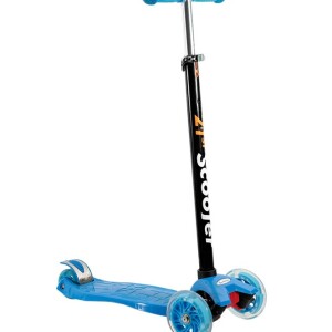 3-Wheel 21st Lightweighted Authentic Durable Blue Kick Scooter For Kids ??61x17x27.5cm