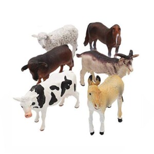6-Piece Farm Animal Figure Set