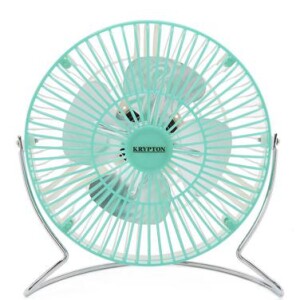 Krypton KNF6039 7 Inch Rechargeable Mini Fan | Mini Portable | Rechargeable Fan |Cooling Fan | Mini Handheld Fan |Quite for Office,Camping