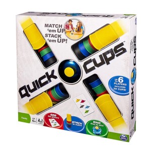 Quick Cups Multicolour Match And Stack 30-Cups Set Game For Kids (2-6 Player)