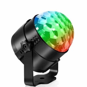 LED Decorative Disco Magic Ball Light With Remote Multicolour