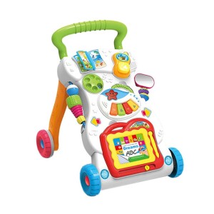 Multifunctional Baby Activity Musical Walker With Drawing Board And Toddler Toys