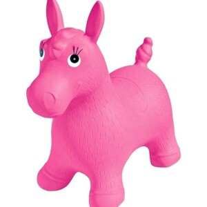 Ride On Bouncing Horse Hopper Inflatable Toy For Girls