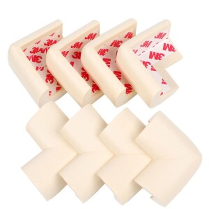 8-Piece L-shaped Baby Safety Table Corner Protector Set
