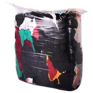 Cotton Waste Rags Black/Green/Red