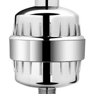 Shower Filter With Replaceable Cartridge Silver