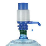 Hand Press Manual Water Pump Blue/White