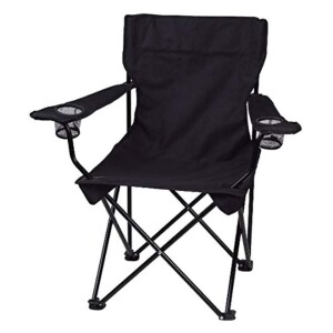 Foldable Beach And Garden Chair Black
