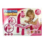 Desk With Projector Painting Set
