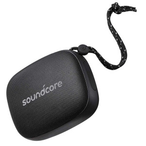Icon Mini Waterproof Bluetooth Speaker With Explosive Sound Black