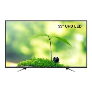 55-Inch 4K UHD Smart LED TV UHD55SLED2/UHD55SLED3 Black
