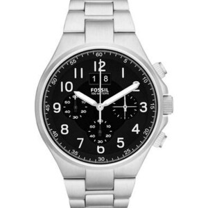 Men's Round Shape Chronograph Wrist Watch - Silver - CH2902