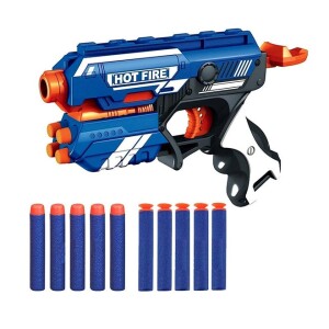 Foam Blaster Gun Toy With 10 Bullets 25x16x5cm