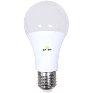E27 Base Holder LED Bulb Warm White 65x123mm