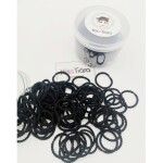101-Piece Hairband With Case Set black/Clear