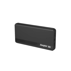 10000 mAh Rapid Charging Power Bank With Dual Outputs And Type-C,Micro USB Inputs, Slim, Compact with PowerSafe Management Black