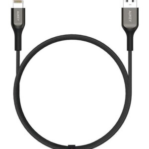 MFi USB Sync And Charge Kelvar Cable,CB-AKL1 Black