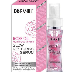 Rose Oil Nutritious Vitality Glow Restoring Serum Multicolour 40grams