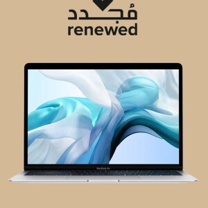 Renewed - MacBook Air 13.3-Inch, Core i5 with 1.8GHz Dual Core Processor/8GB RAM/256GB SSD/Intel HD Graphics 6000 English Arabic Keyboard 2018 Silver