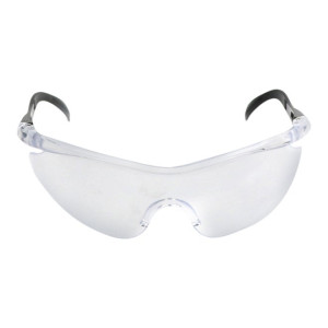 Polycarbonate Protective Safety Glasses Clear/Black 16x5x6centimeter