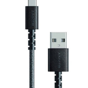 PowerLine Select+ USB-A to USB-C 2.0 Cable 1.8m Black/Silver