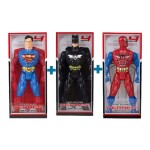 3-Piece Spiderman Superman And Batman Action Figures Set 1802 15centimeter