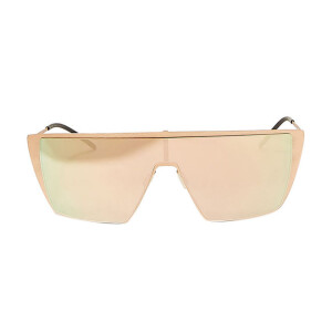Women's UV Protected Rectangular Sunglasses - Lens Size: 90 mm