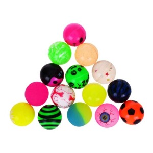 20-Piece Bouncy Ball Set 2.5cm