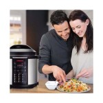Digital Pressure Cooker With Led Display 6 L 1000 W NEP682D1 Silver/Black