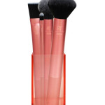 5-Piece Flawless Base Brush And Stand Set Rose Gold/Black/Grey