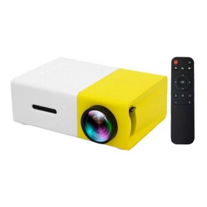 Mini Portable LED Projector OS3936Y-EU Yellow/White