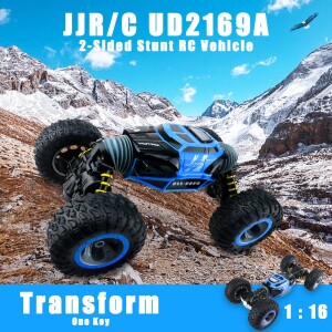 UD2169A 2.4G 1:16 Scale 4WD Double Sided Off-Road Stunt RC Car 41cm