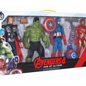 4-Piece Super Hero Avengers Action Figures Set