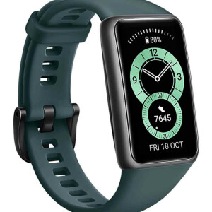 Band 6 All-Day SPO2 Monitoring Fullview Display 2 Weeks Battery Life 1.47 inch Forest Green