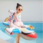 Inflatable Plane Kid's Swim Ring Float