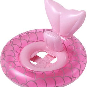 Inflatable Mermaid Kid's Swim Ring Float